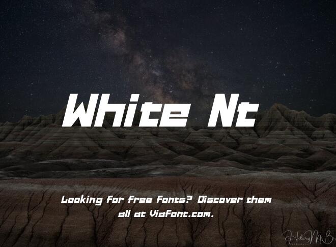 White Nt Font