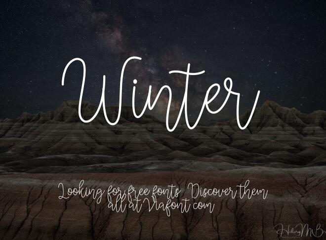 Winter Font