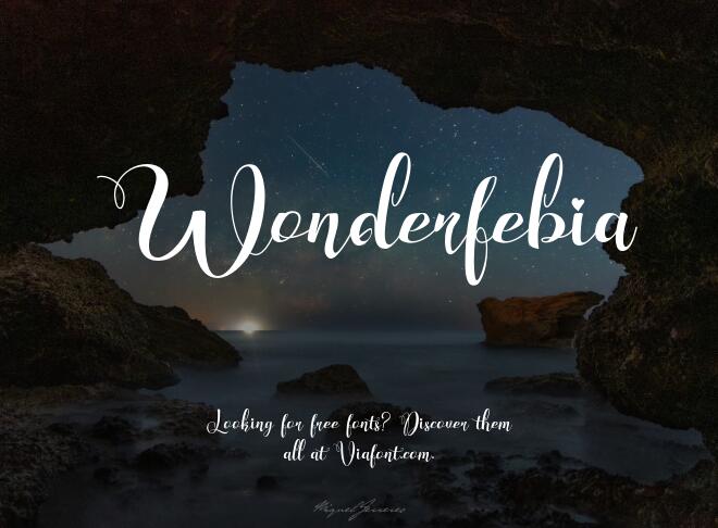 Wonderfebia Font