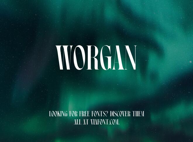 Worgan Font