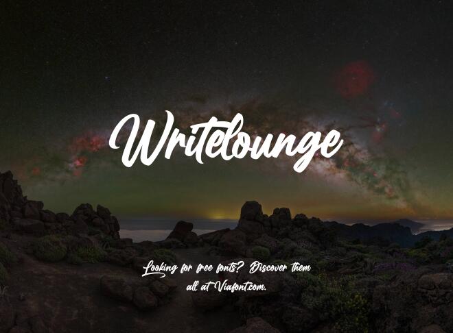 Writelounge Font