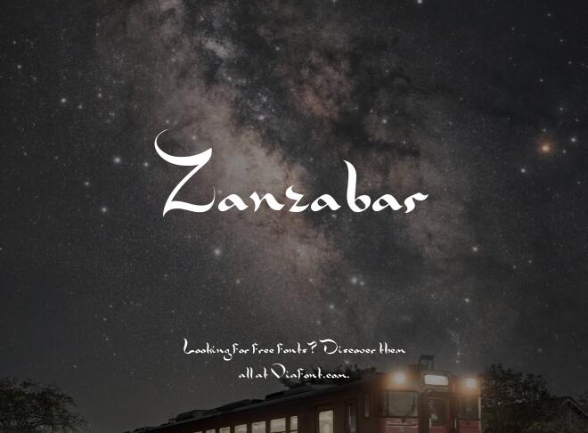 Zanzabar Font
