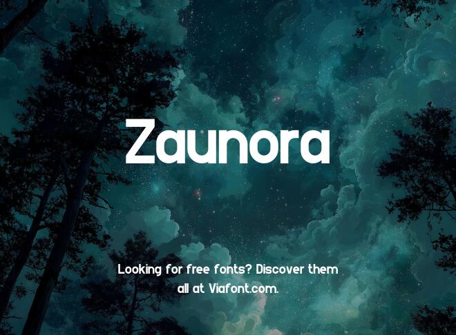 Zaunora Font