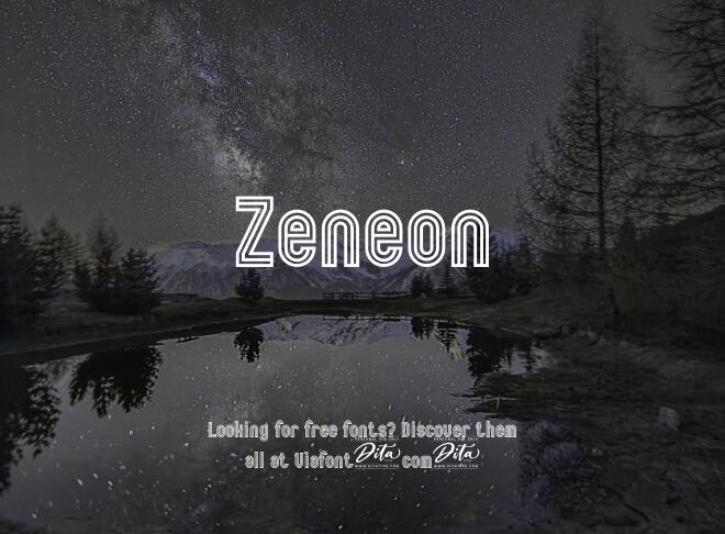 Zeneon Font