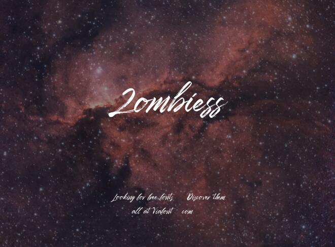 Zombiess Font